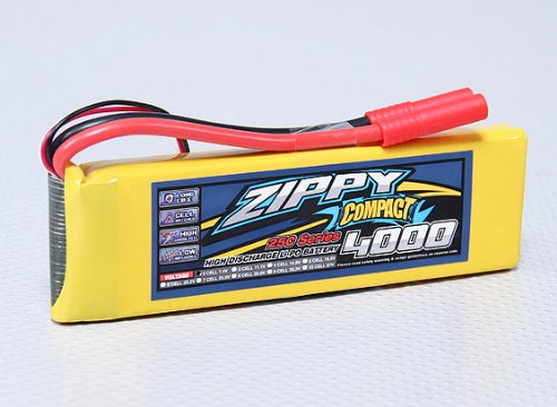 Preisvergleich Produktbild ZIPPY Compact 4000mAh 2S 25C Lipo Pack