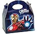 Produktbild 6 x Marvel Avengers blau Kinder Geburtstagsparty Essen Geschenkboxen