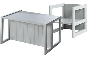 roba Kindersitzgruppe, Grau, Set 2-teilig