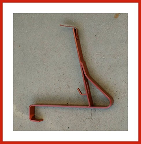 Price comparison product image Snow Guard Rail Support Steel Galvanised for Beavertail Tiles 27 cm Long in Silver