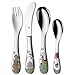 Produktbild WMF 1285056040 Kinderbesteck 4-teilig "The Peppels", poliert