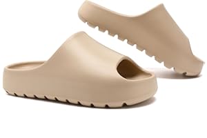 Uonesone Sliders Women Men Summer Cloud Sliders,Ultra-Soft Shower Bathroom Non-Slip Quick Drying Open Toe Super Soft Comfy Thick Sole slippers slides Indoor Outdoor