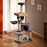 Kratzbaum Karat grau 146cm