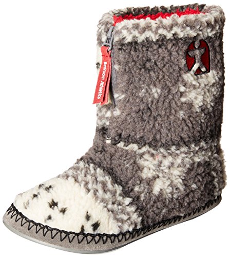 fairisle slipper boots