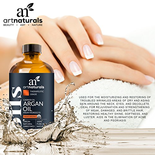 ArtNaturals Kaltgepresstes Reines Arganöl aus Marokko – 120 ml – Unberührt – 100% Argania Spinosa - 4