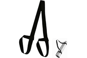 Cylocrya Tragegurt Yogamatte aus Baumwolle, Verstellbare Yogamatten-Carrying Strap-Gurt für alle Größen - Ideal für Pilates, Dehnen und Fitness - Hochwertiges Yoga-Zubehör