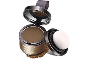BELIKY GIRL Cipria per l'attaccatura dei capelli, ombretto, correttore per la radice, polvere per coprire l'ombra dei capelli per riempire i capelli diradati, caffè scuro