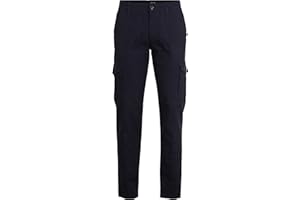 Coveri Collection Pantalone Tasca America con tasconi in Twill Elasticizzato