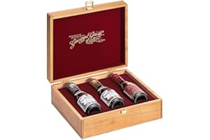 GIUSEPPE GIUSTI Tris Aceto Balsamico di Modena Giusti - Profumato, Classico, 3 Medaglie Oro Giusti 100 ml x 3