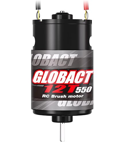 INJORA RC Motor 550 Brushed Motor for 1:10 RC Crawler Axial SCX10