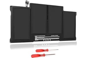 BIUBOTY Batterie A1466 pour Macbook Air 13 Pouces Early 2015 2017 2014 Mid 2012 2013 2011 Late 2010 A1405 A1496 A1369 A1377 pour Mac Book Air 13 Pouces EMC2559 2632 2925 2469 Portable Batterie