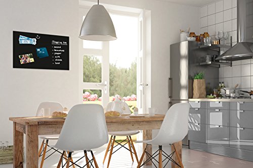 Be!Board B1201 Glas-Magnettafel schwarz, 60 x 40 cm – auch in weiß - 4