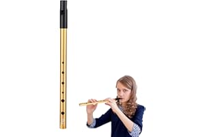 JOALPYSM Tin Whistle, Irish Penny Whistle for Traditional Celtic Music, Tin Whistles D for Wind Instrument Beginner