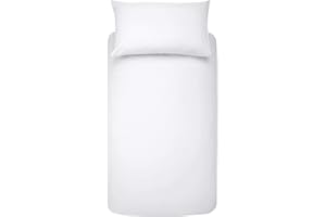 Co-operative Independent Living Hypo-allergenic Waterproof Duvet Protectors Incontinence Bedding (Single),White,135 x 200cms