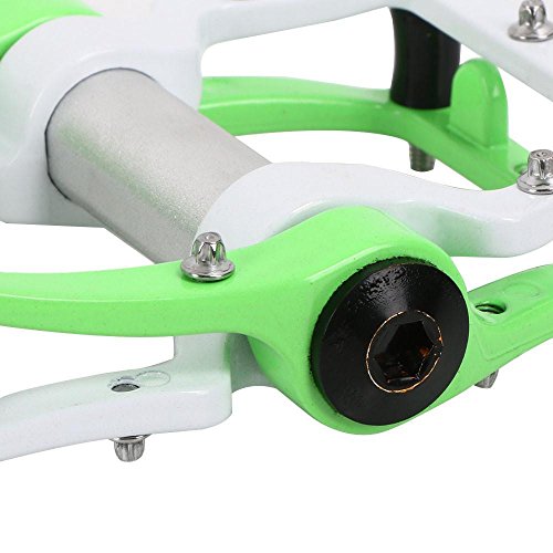 Yahee Pedale Fahrradpedale Anti-Rutschpedal Aluminum Fahrrad Zubehör 3 Farbe ein Paar - 4