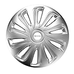 Michelin 92006 Radzierblenden-Set Modell 34, 4-teilig, 38.10 cm (15 Zoll) mit Reflektorsystem N.V.S., silber - 4-er Set