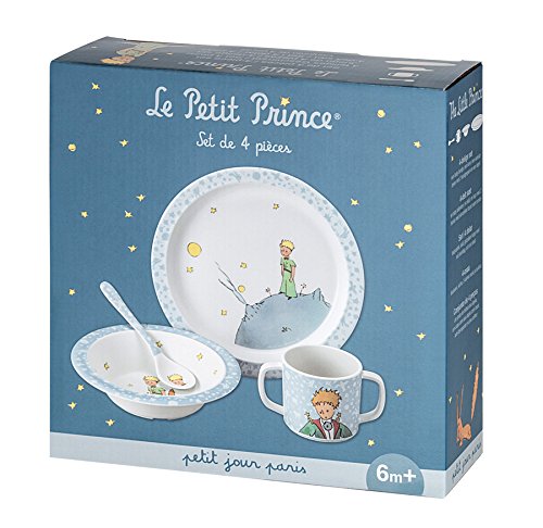 Der Kleine Prinz PP901H 4-teiliges Service in Geschenkbox, blau - 2