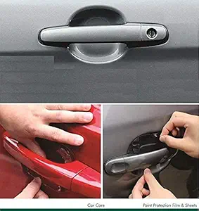 Starlight Twinkle Car Door Handle Scratches Guard Protector 4 pcs Sticker Protective Cover Film for Any Car