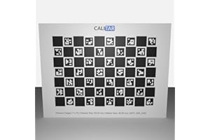CALITAR Calibration Target | Board | Kamerakalibrierung | Checker Radon Circle Charuco | Referenztafel | Machine Vision (800 x 600 mm, Charuco - Medium Resolution)