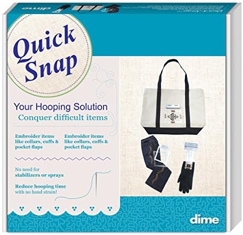 Quick-Snap Hooping System for Baby Lock or Brother multi-needle embroidery machines by Designs in Machine Embroidery