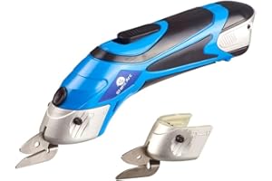 STATIC ARC Cordless Scissors Cutting Shears Battery Rechargable Fabric Plastic Card Cut