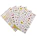 Produktbild Fablcrew Niedlich kleine Katze Sticker Set Karikatur Aufkleber Kinder DIY Scrapbooking Notizbuch Diary Foto Album Decor 6 Blatt