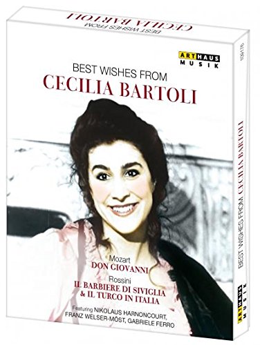 Preisvergleich Produktbild Best Wishes from Cecilia Bartoli [3 DVDs]