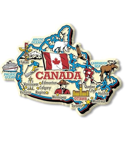 Buy 3D Toronto Canada Souvenir Fridge Magnet,Home & Kitchen Decoration Magnetic Sticker Canada Refrigerator Magnet Online at Low Prices in India