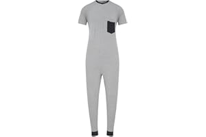 SpecialKids.Company Kaycey Zip back Short Sleeve Long Leg Jumpsuit For Boys And Girls, Adaptive Clothing For Adults & Big Kids with Special Needs, Soft Cotton
