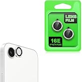 Coverzone iPhone 16E ile uyumlu Kamera Lens Koruma CL-07 G&ouml;r&uuml;ş A&ccedil;ısını Bozmayan Y&uuml;ksek &ccedil;&ouml;z&uuml;n&uuml;rl&uuml;kl&uuml; Premium Kamera Lens Korum