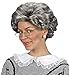 Produktbild Graue Kurzhaar-Perücke Oma Agathe Damen Greisin Alte Frau Großmutter Omi Frisur