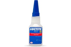LOCTITE® 401 10 g Flacon - Colle Super Glue Rapide Multi-Usages et Résistante Idéale pour Divers Matériaux Colle LOCTITE® Professionnelle