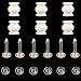 Produktbild Racksoy 6stk dämpfende Gummikugeln, Pins & Anti-Fallen Pins-Riegel für DJI Phantom 3 Pro Professional Standard Gimbal Anti-Vibration Anti Jello (Klar)