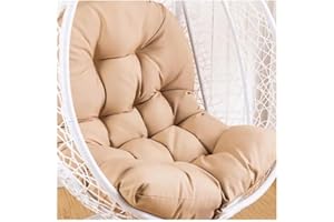 AZVFLY Hängesessel Kissen, Kissen für Hängesessel, Bankauflagen für Gartenmöbel, Polster, Hängekorb, Schaukel Korb, Hängesessel Kissen, Bequem für Hängesessel, Schaukel Korb, Gartenstuhl-Kissen Hängestuhl
