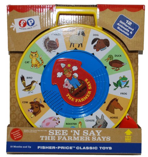 Fisher Price Classics See 'n Say Farmer Says Toy