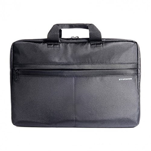 Tucano Tratto Medium Tasche für 15,6 Notebook und 15 Zoll MacBook Pro – Schwarz