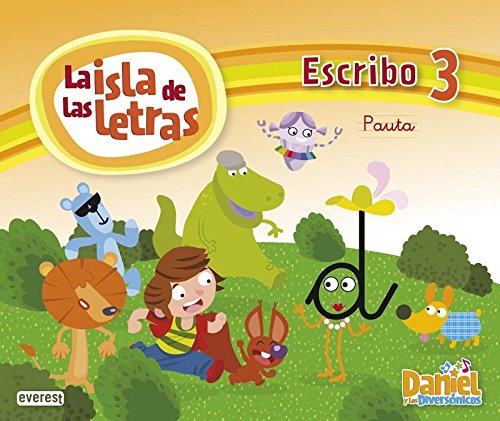 Daniel y los Diversónicos La Isla de las letras Escribo 3 Pauta