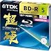 Produktbild TDK Blu-ray BD-R Disk for PC Data | Super Hard Coating Surface | 50GB (DL) 6x Speed 5 Pack (japan import)