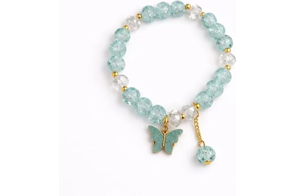Charms with ONE String & Bead Sky Blue