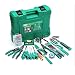 Produktbild LA105050 50 STÜCKE multifunktions Lithium-bohrgerät tragbare schlagbohrmaschine Reparatur Hause wiederaufladbare handbohrmaschine Kombination Set - Silber
