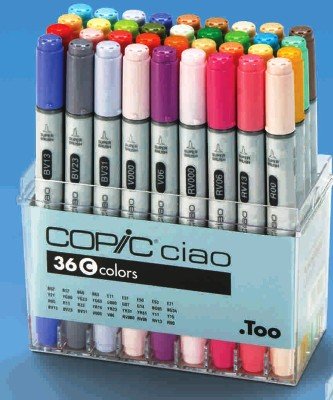 Copic Ciao Marker 36 Piece Set C