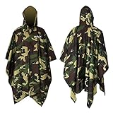 Regenponcho: Vaxiuja Wasserdichter Regenponcho, Freizeit...