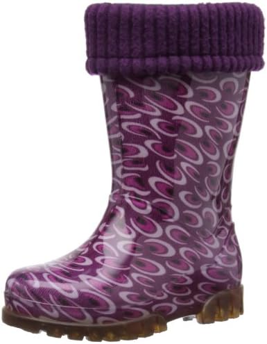 Toughees Fleece-line Amethyst Wellingtons Boot TBA 12 UK Junior, 30/31 EU