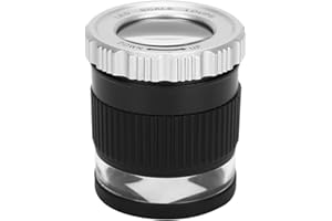 ‎ATYHAO Schmuc klupe, optische Lupe mit 30-fachem Zoom und zylindrischer Skala mit LED- und UV-Licht für EdelsteinschmuckstempelSchmuckherstellungs-Sets