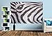 Produktbild Premium Foto-Tapete Der Blick des Zebras (verschiedene Größen) (Size M | 279 x 186 cm) Design-Tapete, Vlies-Tapete, Wand-Tapete, Wand-Dekoration, Photo-Tapete, Markenqualität von ERFURT