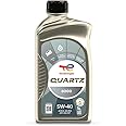 TotalEnergies Quartz 8000 5W-40 Fully Synthetic ACEA A3/B4, API SN/CF Clean-Shield Technology| Ultimate Protection | Engine Oil for Cars(1L)