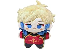 Zhongkaihua 12 cm Blue Lock Michel Caesar Plüschfigur, Plüschkissen, Anime PP-Baumwollfüllung, weiches Plüschtier, Autotasche, Heimdekoration, Anhänger für Fans