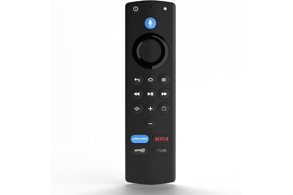 ZdalaMit Original Replacement Voice Remote Control for FlRE TV Stick and for AMZ FlRE TV Stick, Black