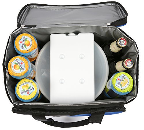 Große 15L große, und faltbare Kühltasche von Kuulbag fürs Auto, beim Sport oder Outdoor. Inklusive Umhängegurt. - 