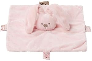 Nattou Couverture Lapin, Supersoft, 75 x 100 cm, Polyester, Lapidou, Turquoise